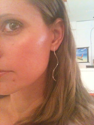 sterling silver earring