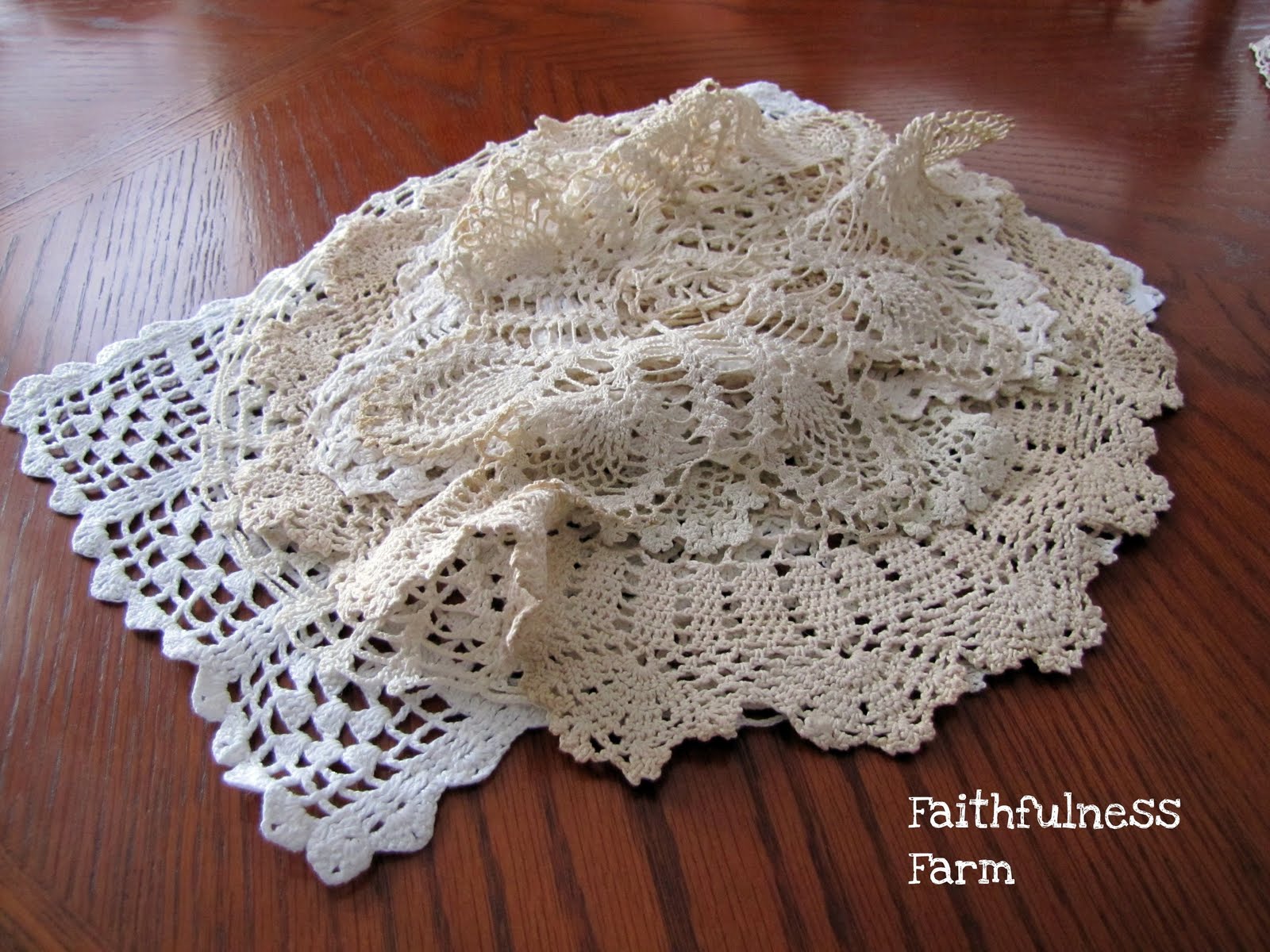 More Doilies Faithfulness Farm
