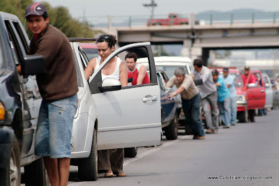 Chile, Earthquake, nine days later
