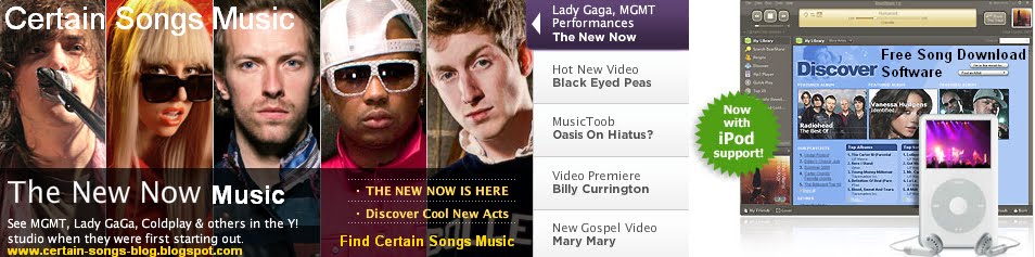 Certain Songs Music - My MP3 collection