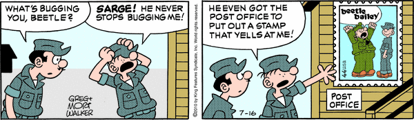 Beetle Bailey Stamp
