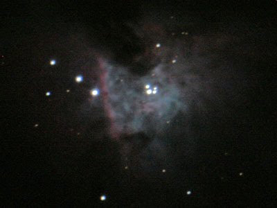 The Trapezium in the Orion nebula