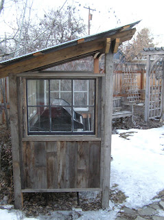 Montana Wildlife Gardener: Grill shed