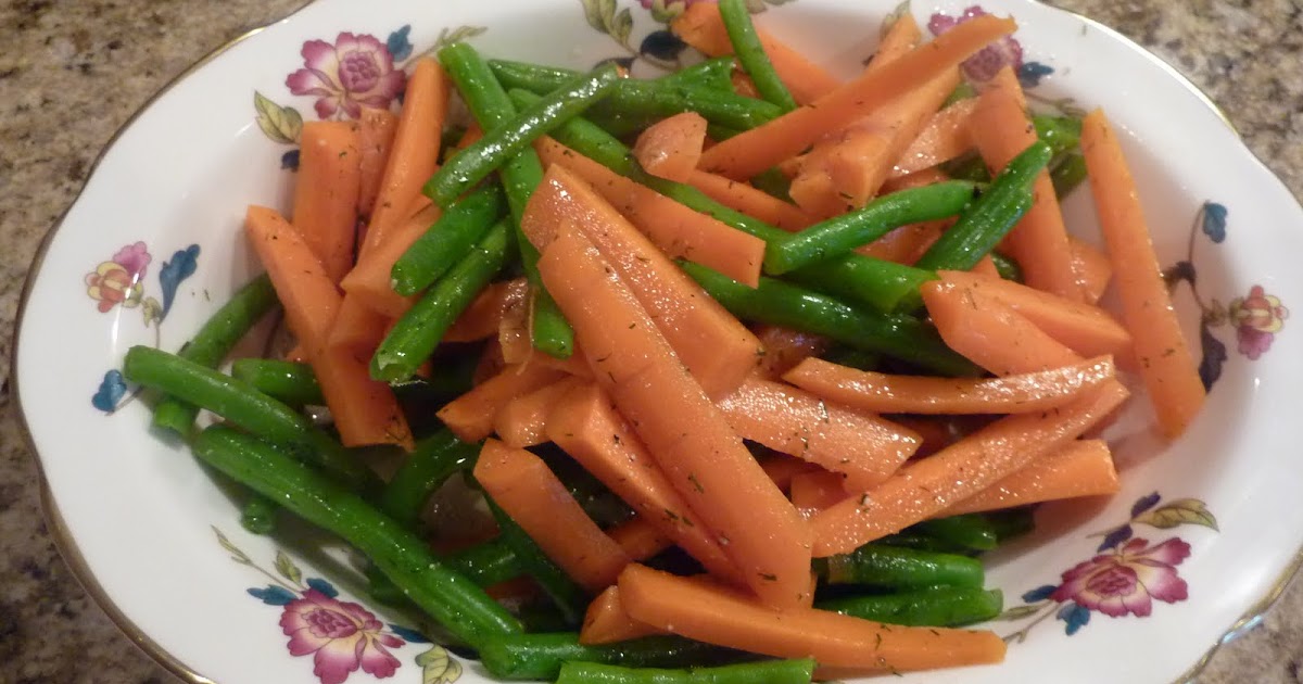 Sparrows & Sparkle Fresh Green Beans and Dilly Carrots