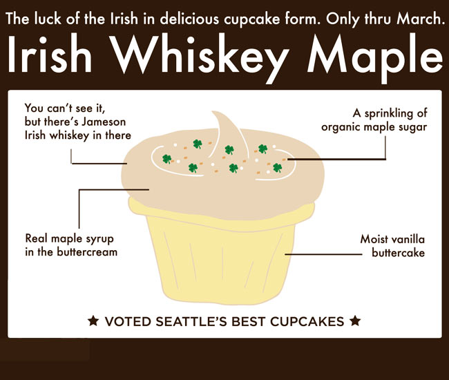 Irish Whiskey Maple by Cupcake Royale