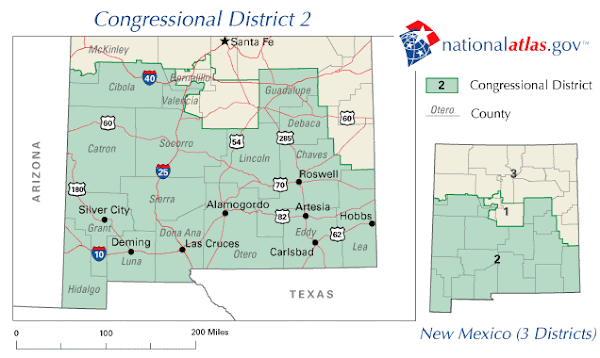 NEW MEXICO CONGRESSIONAL DISTRICTS