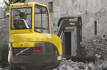 Volvo compact excavator