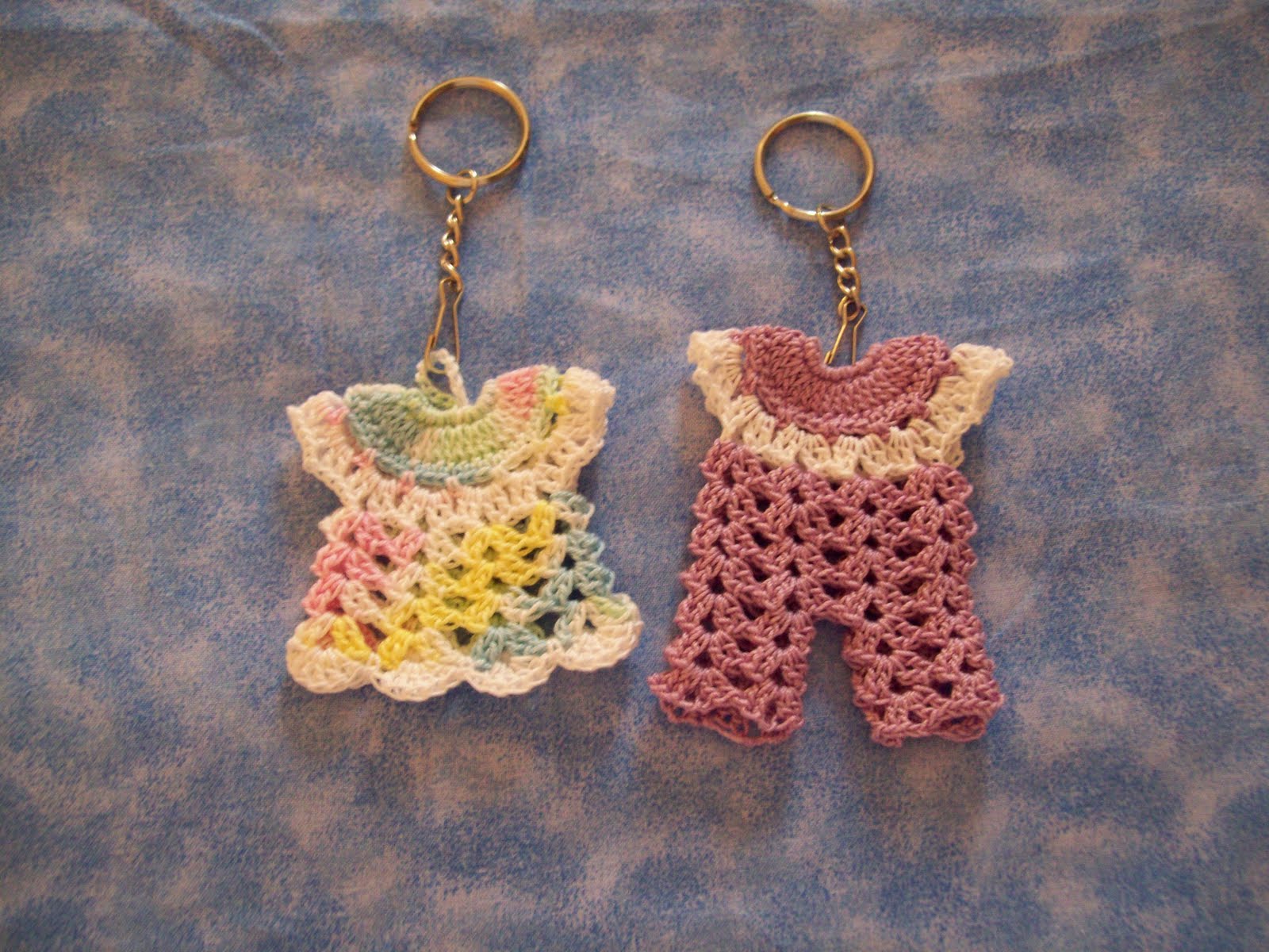 Crochet Princess Keychains and Crochet