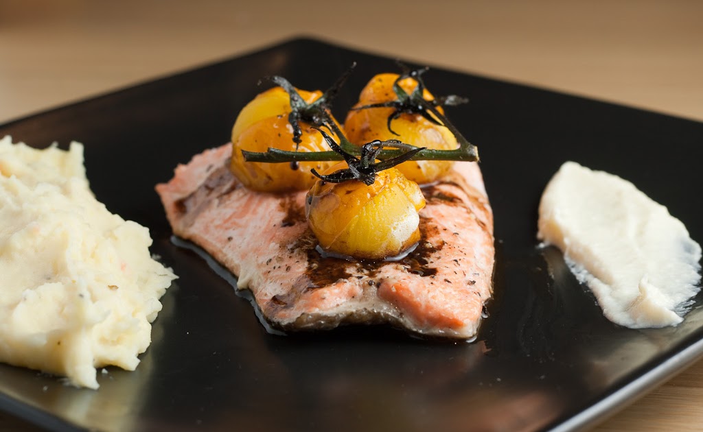 Freestyle Cookery Recipe Ovenbaked Trout with Horseradish Mash and