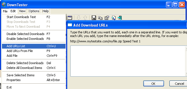 [DownTester-Add-Download-URLs-List.PNG]