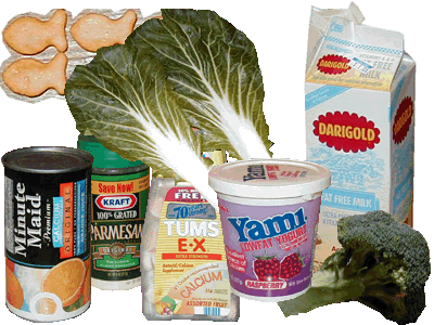 Food Containing Calcium
