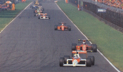 GP da Itália de Fórmula 1, Monza, em 1989 - arthurferreiratiocaju.blogspot.com