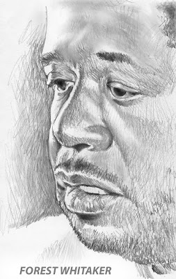 forest whitaker unforgiven sketch of the day december 2009 forest whitaker unforgiven sketch of the day december 2009