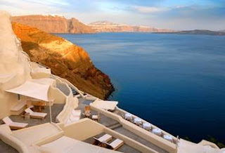 Luxury hotel en Santorini, Grecia