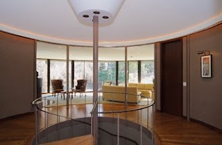 Vivienda Modernista redonda