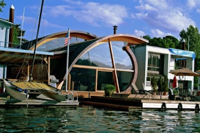 Casas sobre el agua en Estados Unidos Fennel Residence