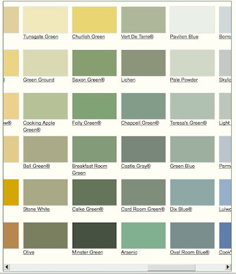 Farrow And Ball Colour Chart