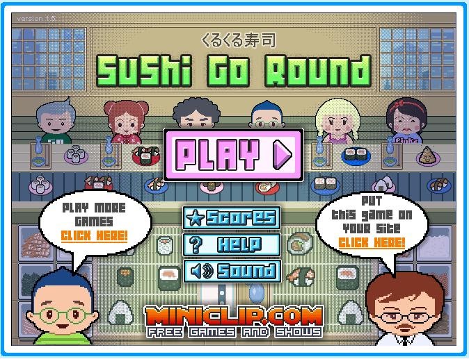 Sushi Go Round Simulation spherefasr