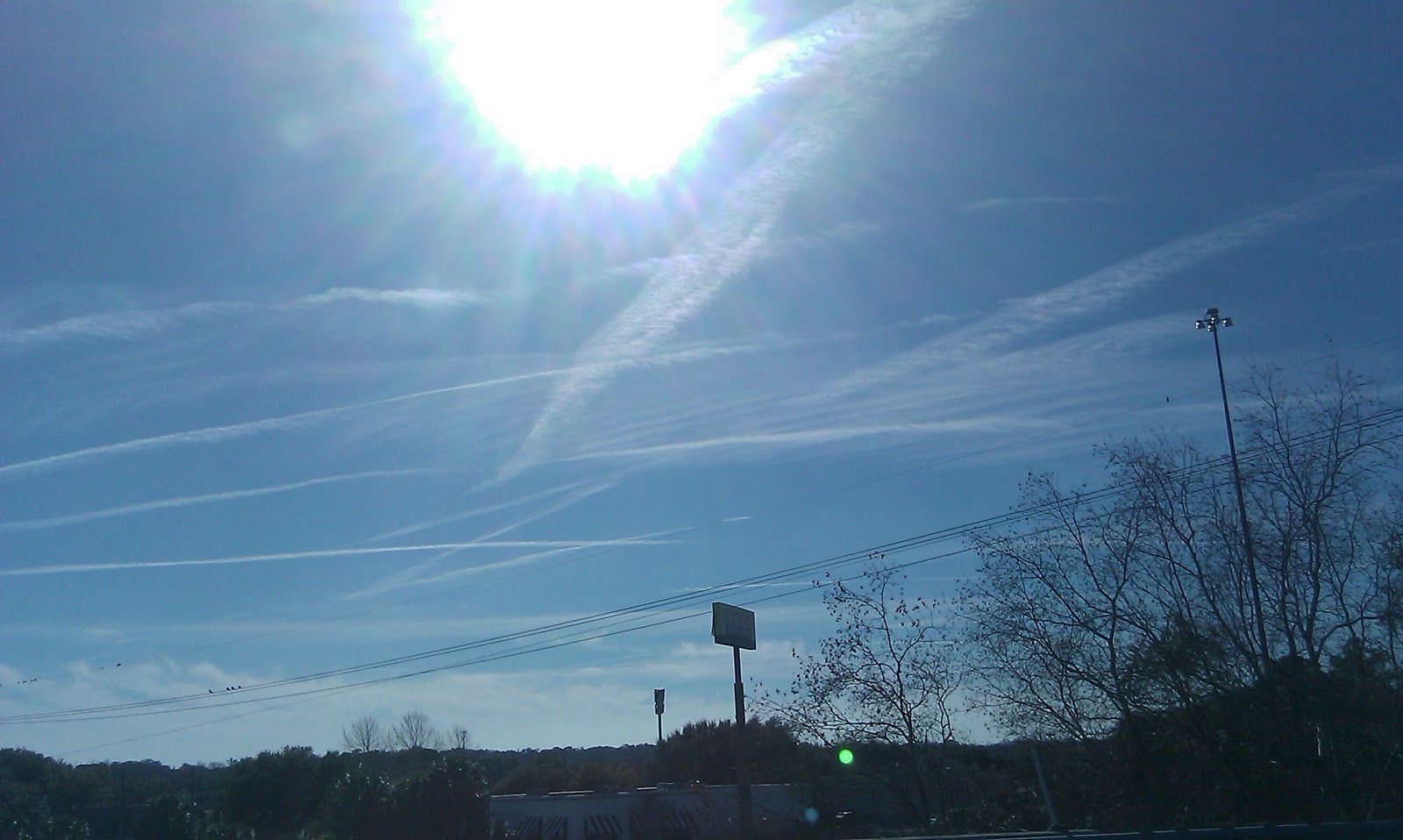 What in the world are they doing with this spraying? What in the world are they doing with this spraying?