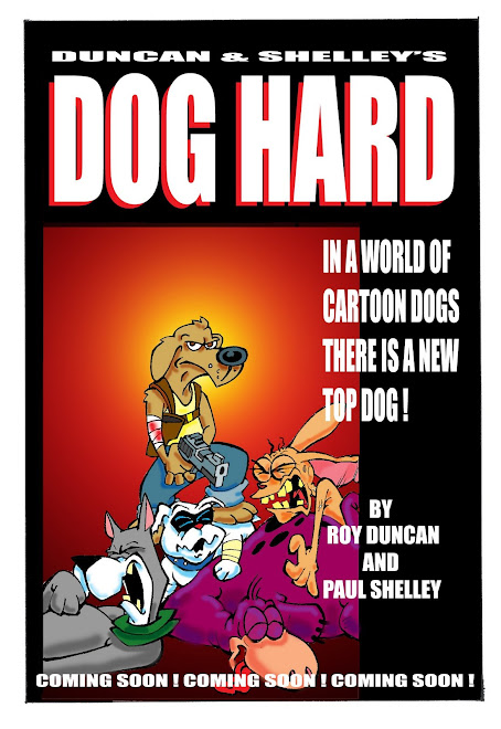 Dog Hard Concept Cover 3 By Roy Duncan