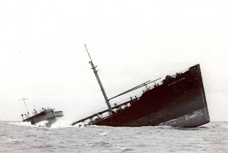 sinking ship