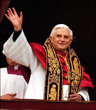 Pope Waving
