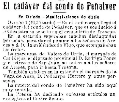 Cien años de Gran Vía El conde de Peñalver y la Gran Vía
