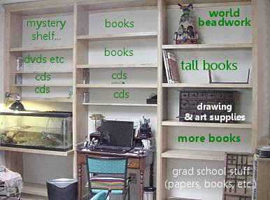 custom bookshelf