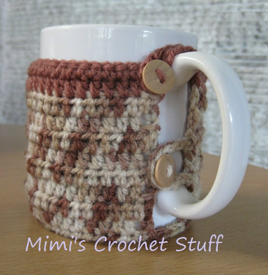 CROCHET COFFEE COZY PATTERN Crochet Patterns