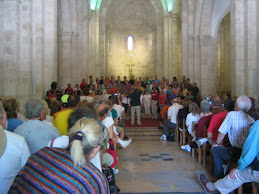 Singing at St. Anne's Church