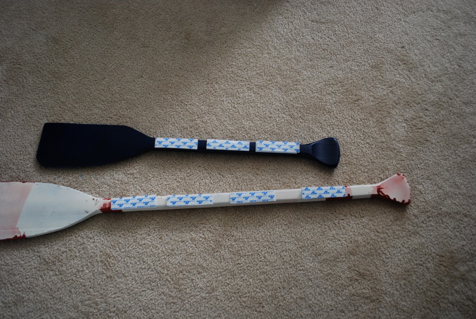 Tulip and Turnip {DIY} Hanging the Oars