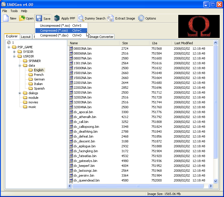 PSP New Links Added God Of War Chains Of Olympus