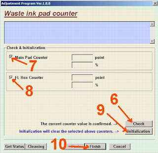 Atasi Printer Epson T13 Blinking dengan Resetter Software