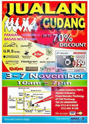 Branded Warehouse Sale @ Puchong