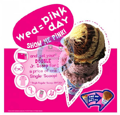 Baskin-Robbins Malaysia Wednesday is BR Pink Day