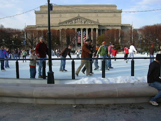Christine S Circles Ice Skating Rink And National Archives