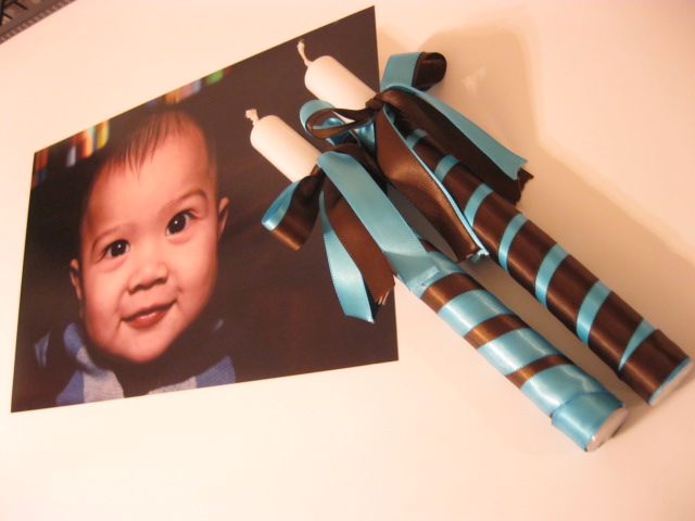 Diy Baptism Candle