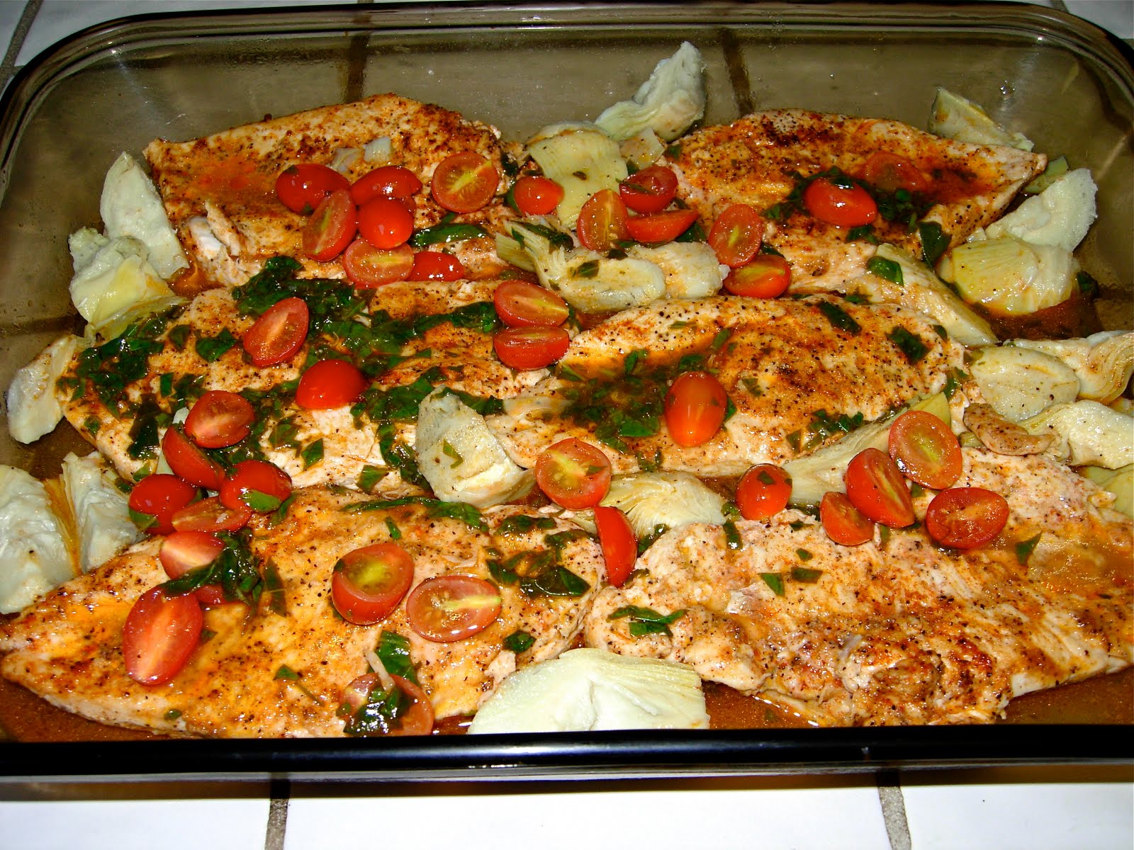 CFSCC presents: EAT THIS!: Baked Chicken With Artichoke Hearts & Tomatoes