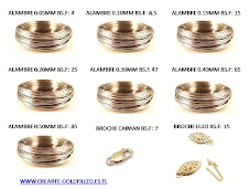 ALAMBRES DE GOLDFILLED