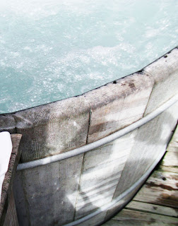 Outdoor hot tub Outdoor hot tub