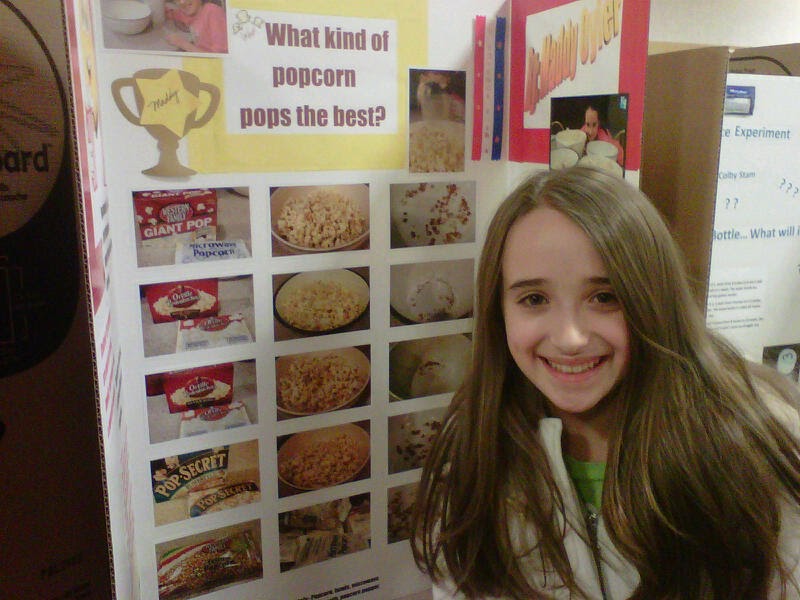 Only the Oyler's: Maddy's 5th Grade Science Fair