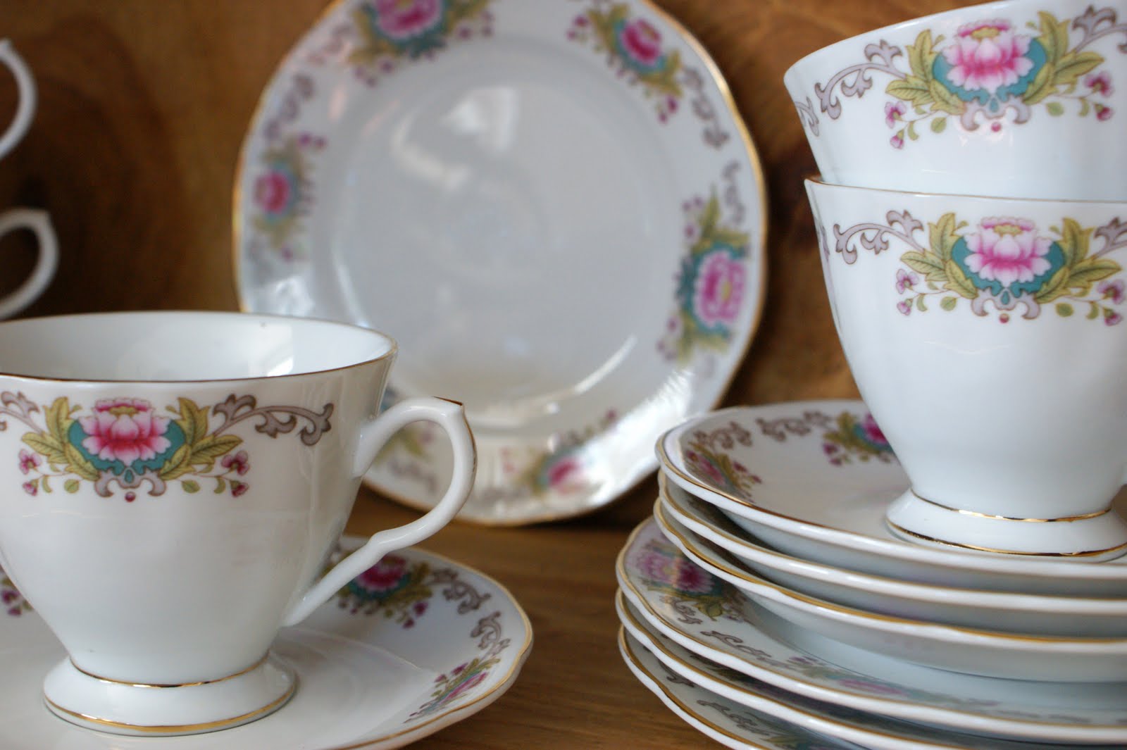 coastal village life My Pretty New Tea Set