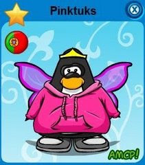 a pinguin pinktuks
