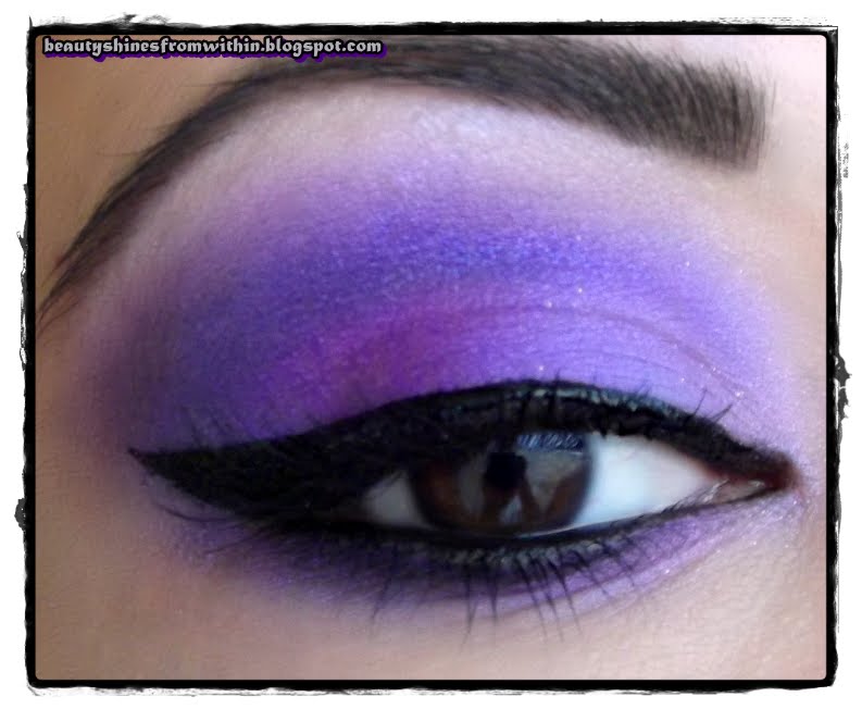 Purple Eyeshadow Ideas. purple eyeshadow (Kiko).