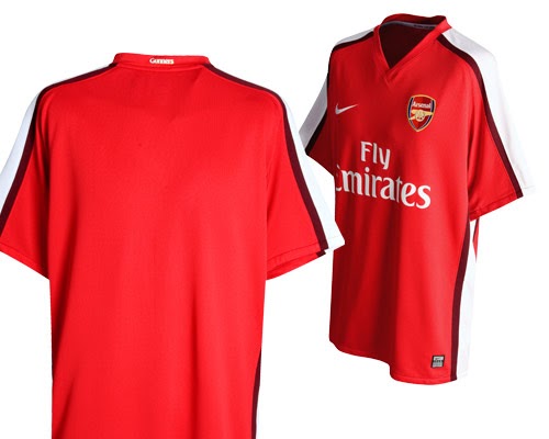 jersey arsenal 2008