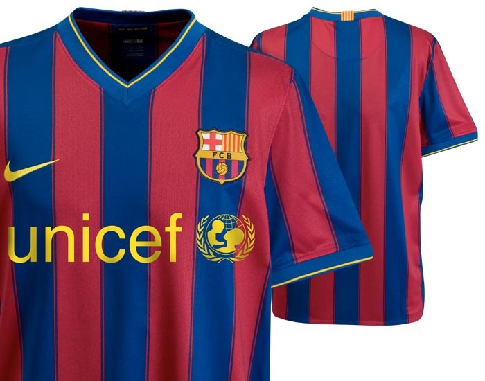 New Kits on The Blog: Barcelona Home Shirt 2009/10
