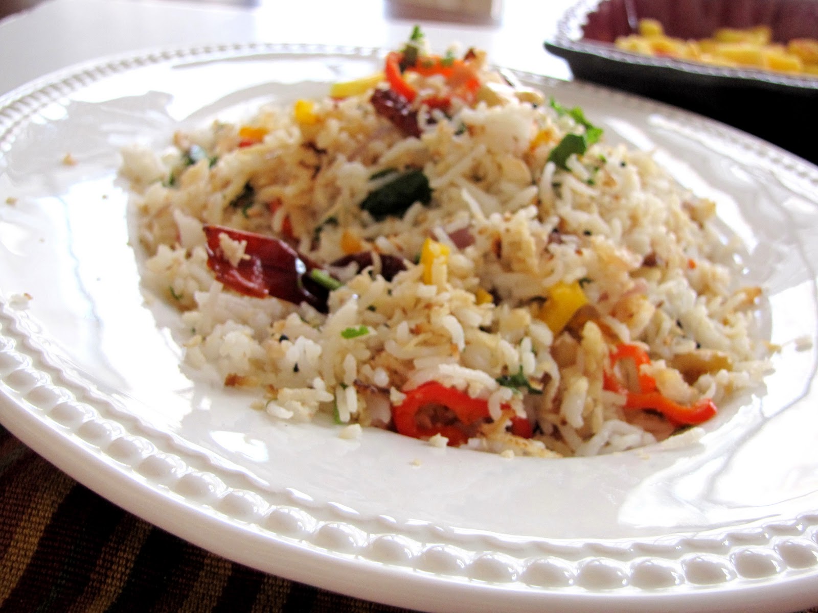 themustardseed...... Coconut rice