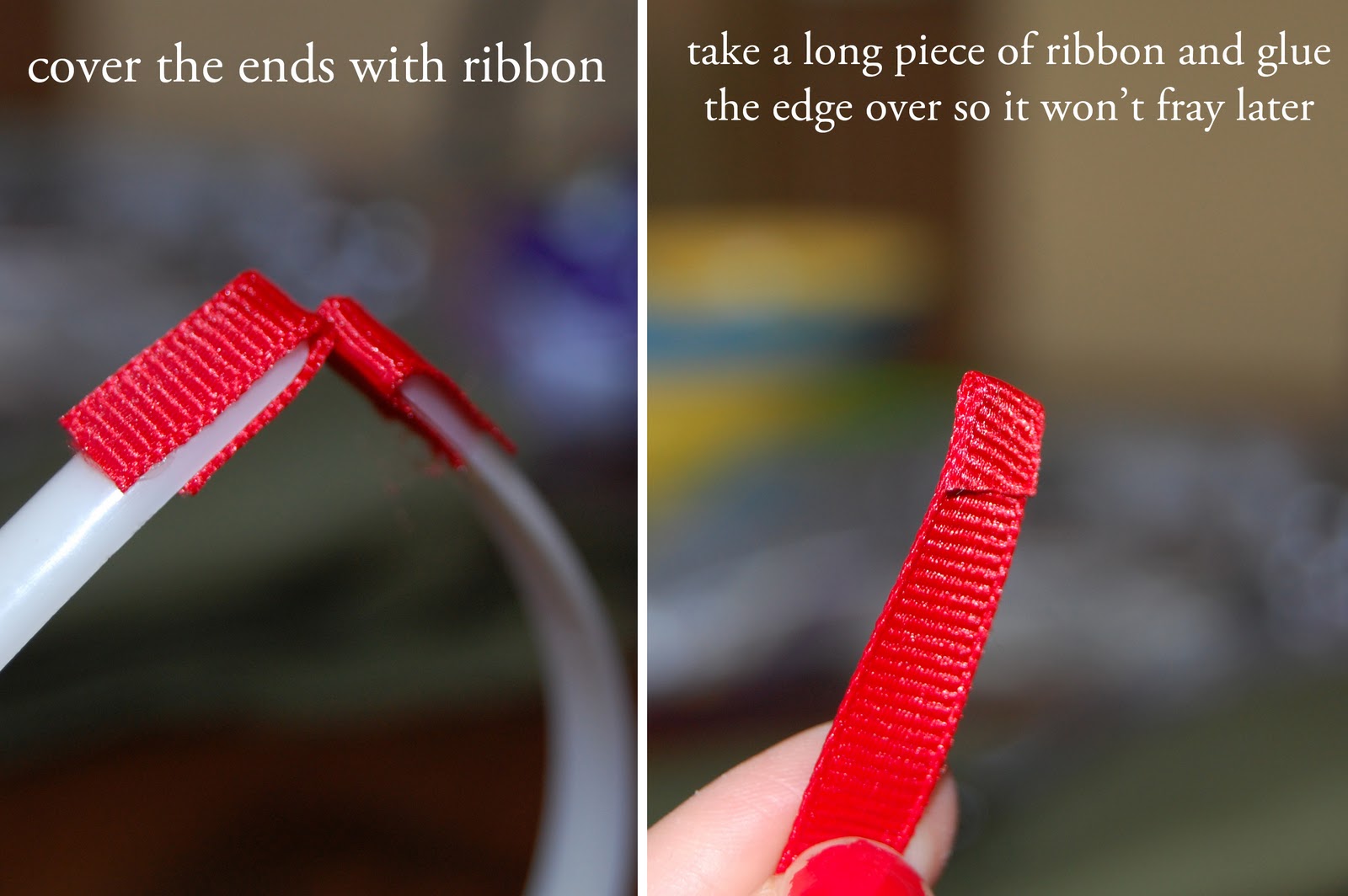 Trey and Lucy pom pom headbands and clips tutorial...