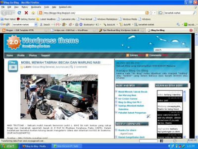 template blog go blog