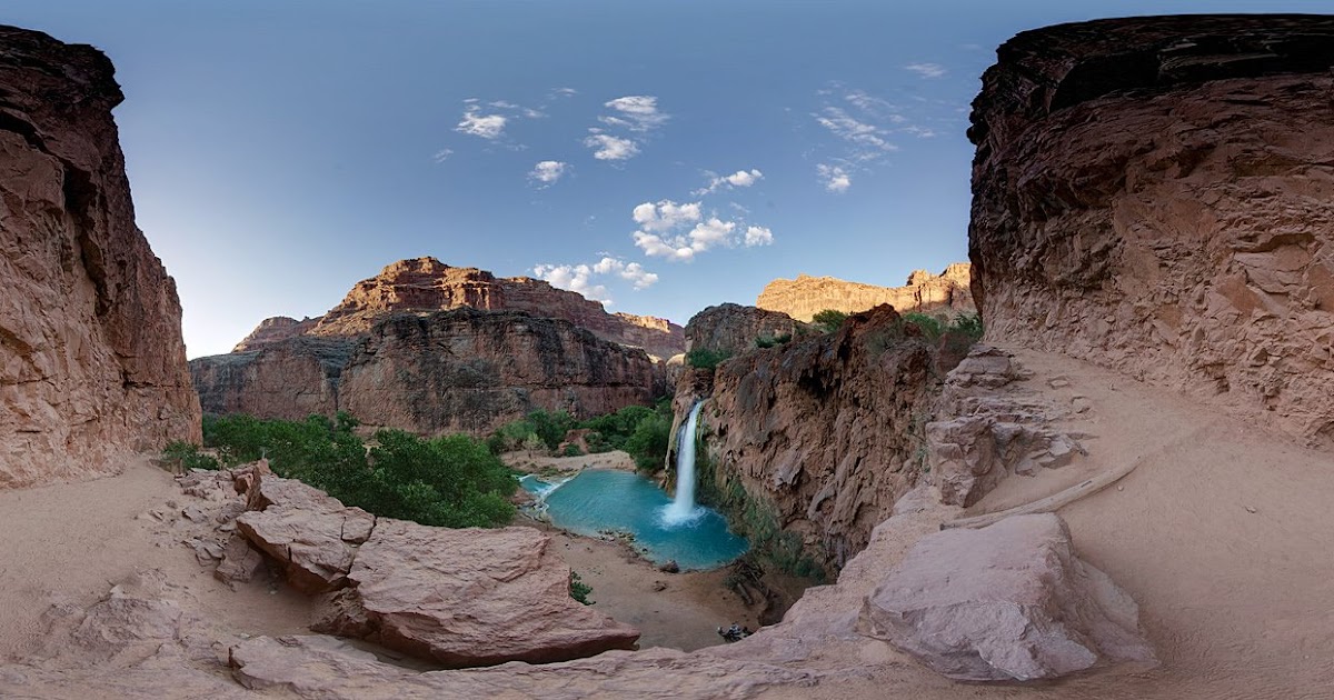 Shutterspeeding Havasupai Waterfalls, a Year After the Flash Flood of